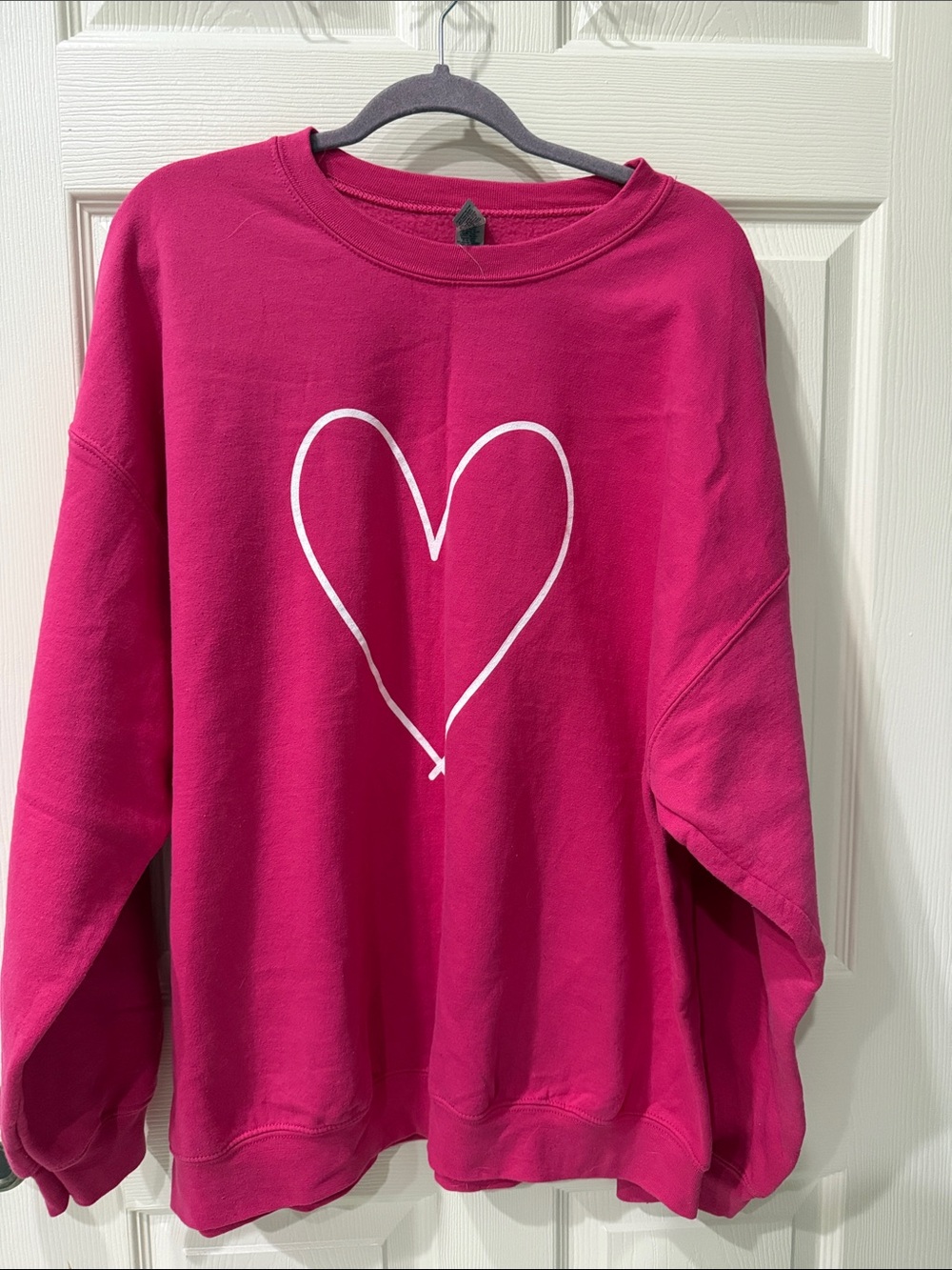 Hot Pink Valentine’s Day Sweatshirt